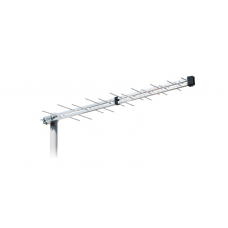 TV antena lauko UHF P-2845 DTT/G su stiprintuvu ISKRA (su F jungtimi)